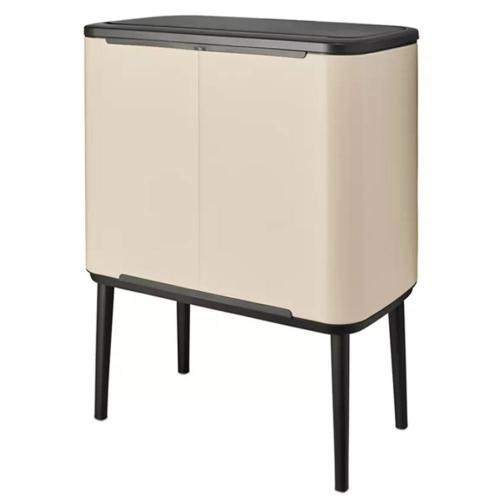 Ведро для мусора 34 л Brabantia Bo Touch Bin бежевое