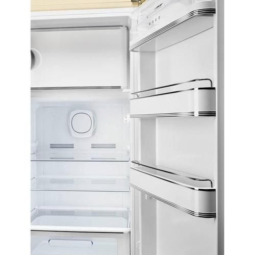 Холодильник однокамерный 153х60 см Smeg 50's Style FAB28RCR5 кремовый - 2 фото