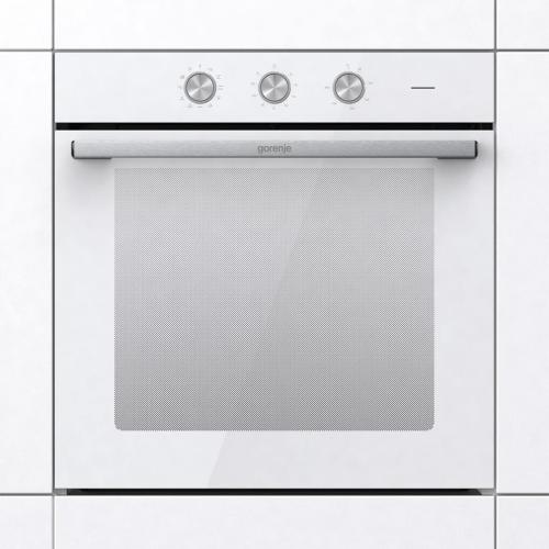 Электрический духовой шкаф 59,5 см Gorenje Essential BO6725E02WG белый