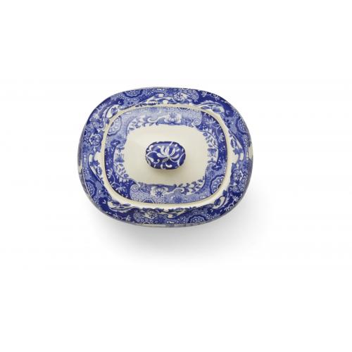 Сахарница с крышкой 250 мл Spode Blue Italian синяя