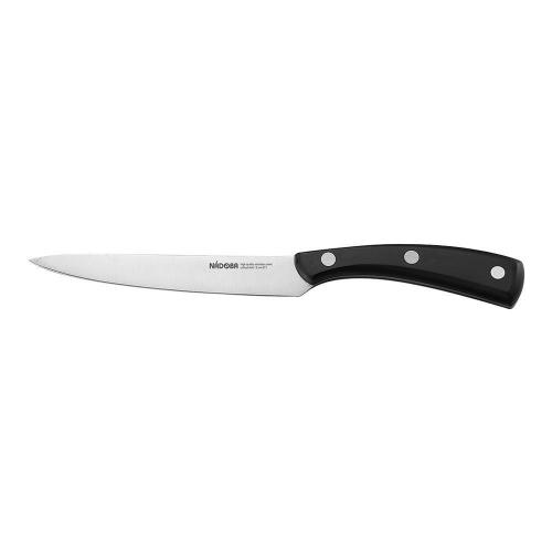 Нож универсальный 13 см Nadoba Helga черный