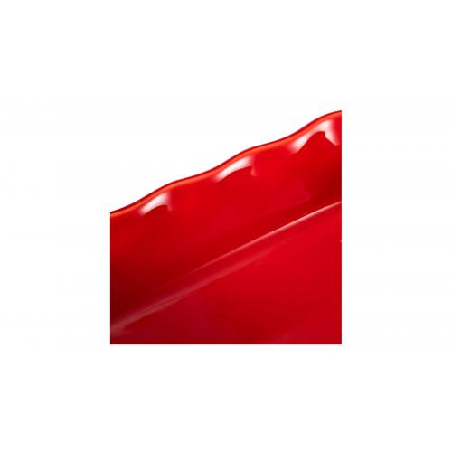 Блюдо для запекания 26х15 см Esprit de cuisine Festonne красное