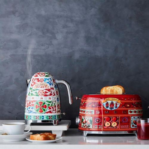 Чайник электрический 1,7 л Dolce&Gabbana Smeg Sicily is my Love KLF03DGEU