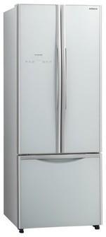 Холодильник 178х68 см Hitachi French Bottom Freezer R-WB482PU2 GPW белое стекло