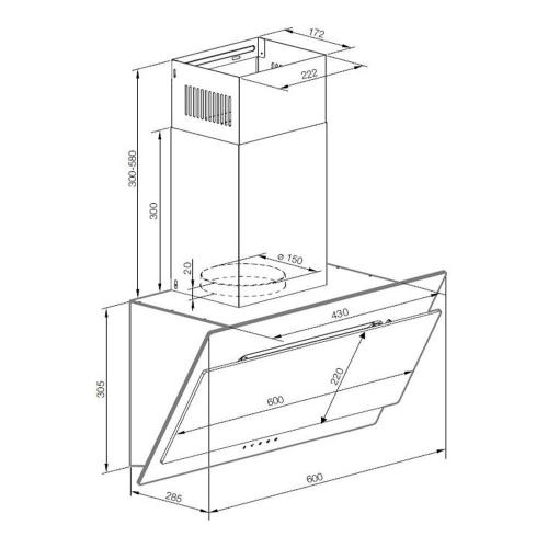 Настенная вытяжка Graude Classic DHK 60.1 S