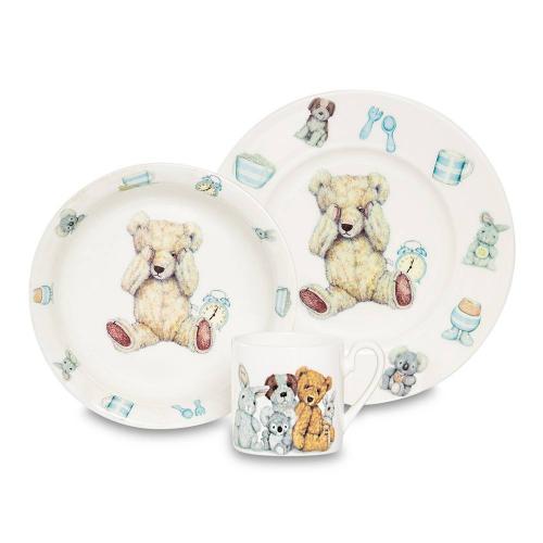 Детский столовый набор Roy Kirkham Childrens Collection белый 3 пр