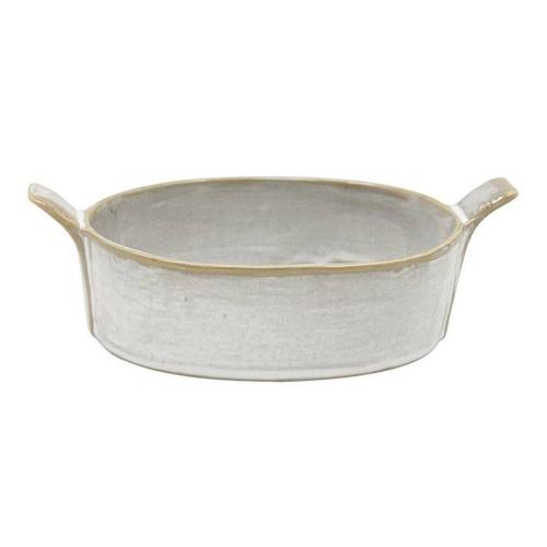 Блюдо овальное 19*11,5 см h4 см 400 мл Gray Oval Bucket с ручками Frutti di Mare P.L. [1]