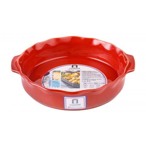 Блюдо для запекания 26 см Esprit de cuisine Festonne красное