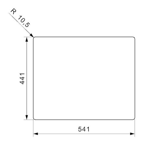 Кухонная мойка 54 см Reginox Miami L 50x40 Gold