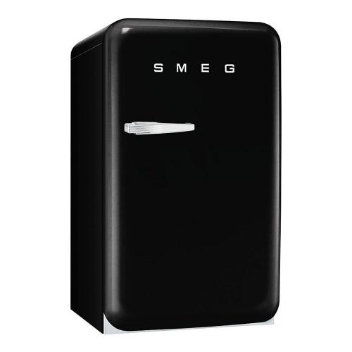 Холодильник однокамерный 96х55 см Smeg 50's Style FAB10RBL5 черный