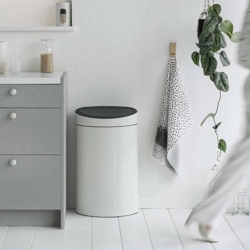 Мусорный бак 40 л Brabantia Touch Bin белый