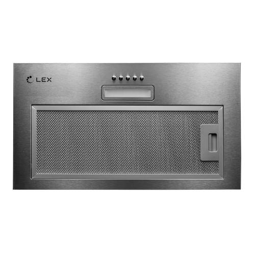 Встраиваемая вытяжка 52,5х29,1 см LEX Fullmetall GS Bloc Light 600 Inox стальная