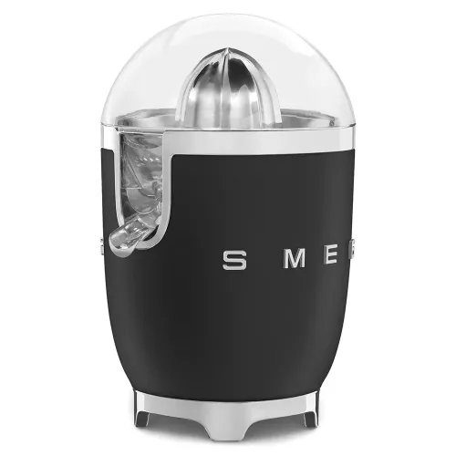 Соковыжималка для цитрусовых 16,6х28,1 см Smeg 50's Style CJF01BLMEU черная