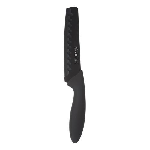 Кухонный нож сантоку 15 см Viners Assure черный