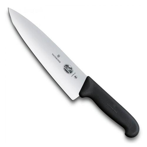 Нож разделочный 20 см Victorinox Fibrox черный