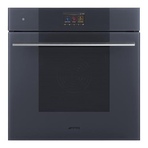 Электрический духовой шкаф 59,7 см SMEG Linea SO6104APG серый