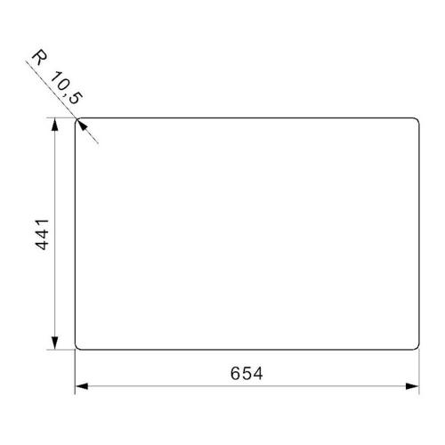 Кухонная мойка 65,3 см Reginox Elite Texas L 18x40+40x40 Matt OKG матовая нержавеющая сталь