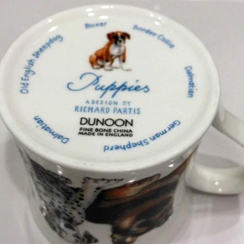 Кружка Боксер 300 мл Dunoon Wessex Puppies