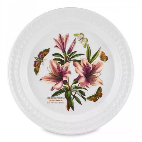 Тарелка обеденная 26,5х3,5 см Portmeirion Botanic Garden Embossed белая