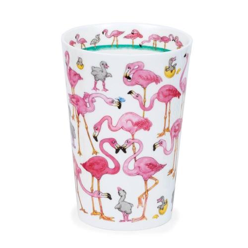 Термокружка Яркие фламинго 440 мл Dunoon Travel Mug Comical Animals