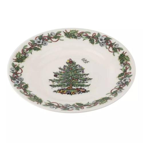 Тарелка пирожковая 15 см Spode Christmas Tree белая