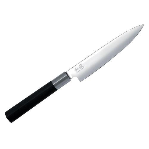 Набор ножей кухонных с сумкой Kai Wasabi Black 5 пр