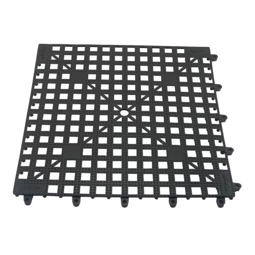 Коврик резиновый барный 33х33см The Bars Interloocking Shelf Mat черный