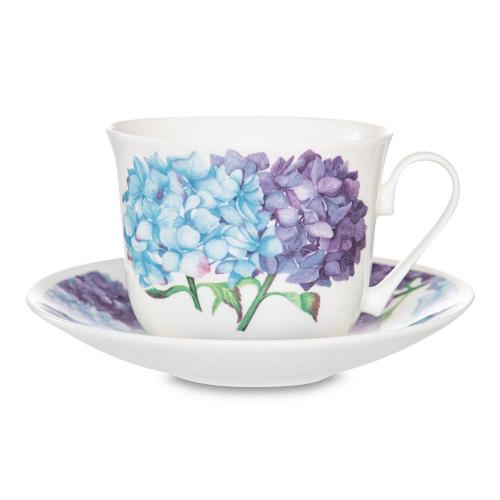 Чайная пара 450 мл Roy Kirkham Floral белая