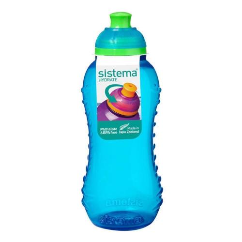 Бутылка для воды 330 мл Sistema Hydrate синяя