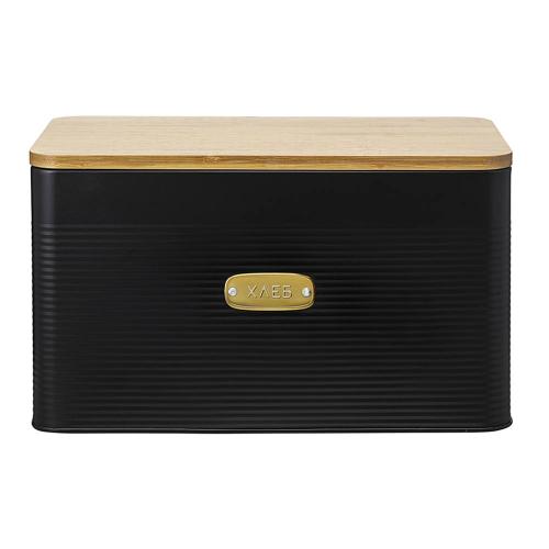 Хлебница 18х33,7 см Smart Solutions Irmel черная