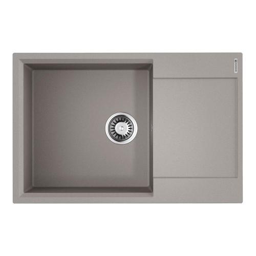 Кухонная мойка 78 см Omoikiri Solidity Daisen 78-LB-GR leningrad grey - 1 фото