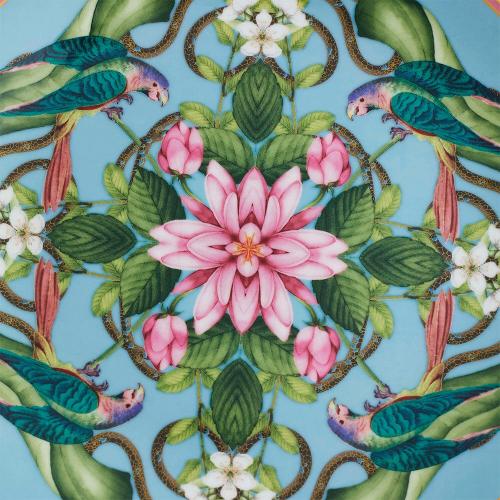 Тарелка закусочная 20 см Wedgwood Wonderlust голубая