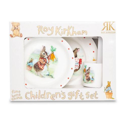 Детский столовый набор Roy Kirkham Childrens Collection белый 3 пр