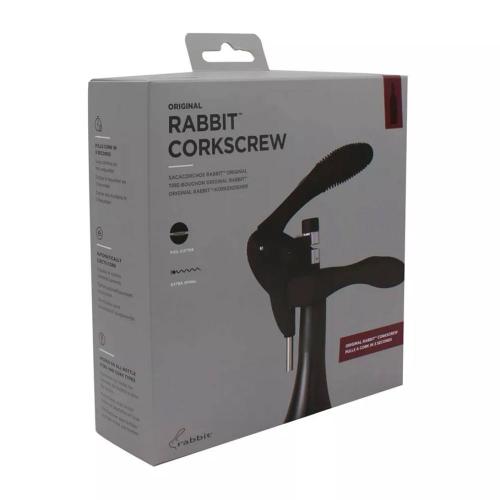 Штопор 19,6 см Kitchen Craft Rabbit черный