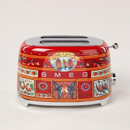 Тостер на 2 ломтика Dolce&Gabbana Smeg Sicily is my Love TSF01DGEU