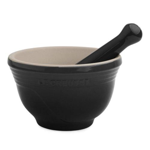 Ступка с пестиком 300 мл Le Creuset черная