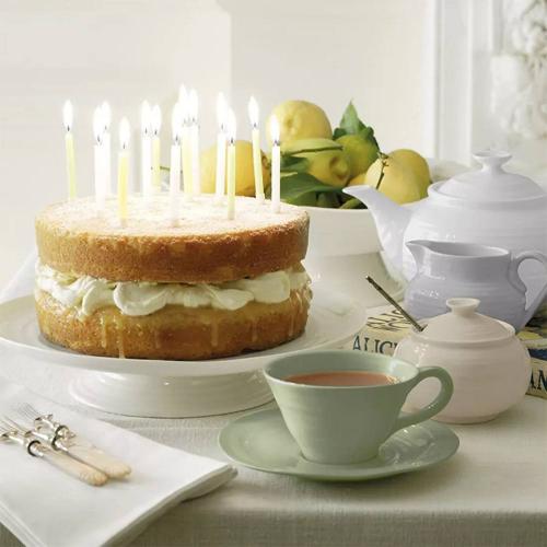 Блюдо для торта 32х6 см Portmeirion Sophie Conran белое
