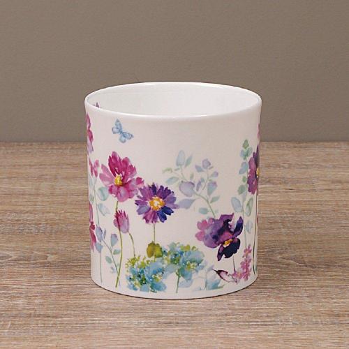 Кружка 350 мл Dunoon Orkney Floral Shimmer розовая