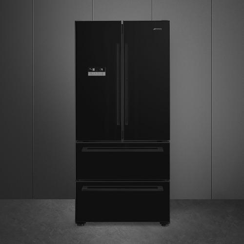 Холодильник French door 182,5х84 см SMEG Universal FQ55FNDE черный