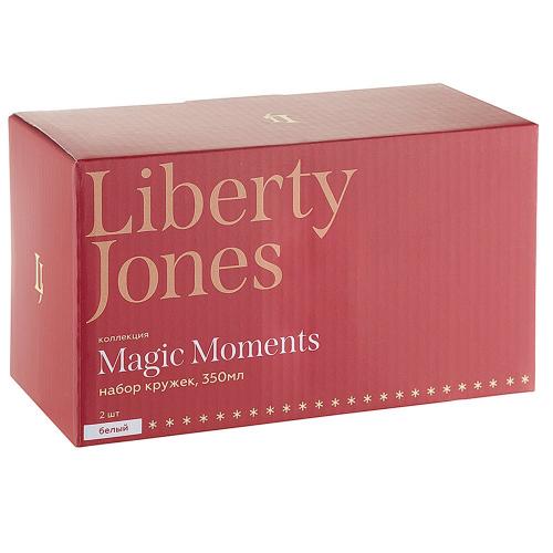 Набор кружек 350 мл Liberty Jones Magic Moments 2 шт белый