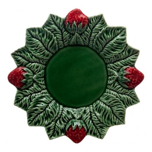 Тарелка обеденная 26 см Bordallo Pinheiro Strawberries