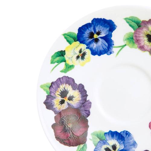 Чайная пара 450 мл Roy Kirkham Floral белая