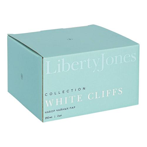 Набор чайных пар Liberty Jones White Cliffs белый 4 пр