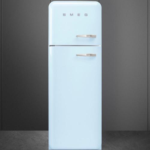 Холодильник двухкамерный 169х60 см Smeg 50's Style FAB30LPB5 голубой