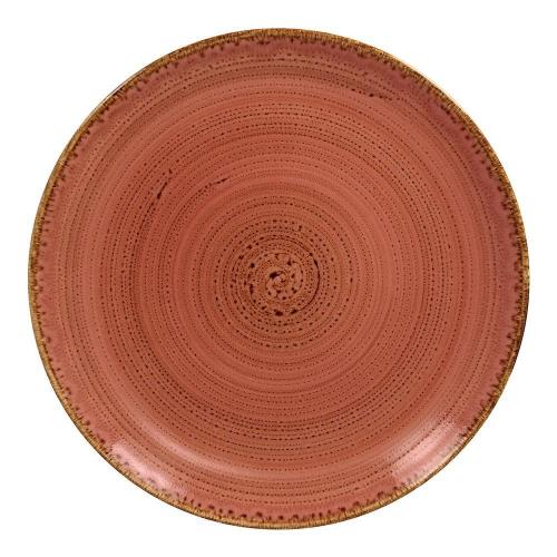 Тарелка RAK Porcelain Twirl Coral плоская 29 см