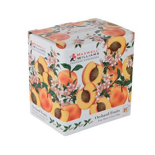 Чайная пара Абрикос 480 мл Maxwell & Williams Orchard fruit