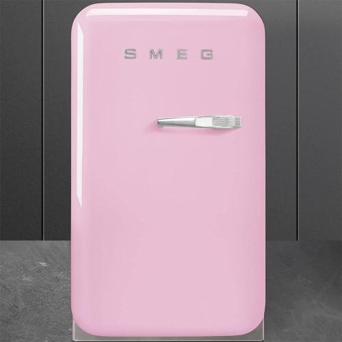 Минибар 73х40 см Smeg 50's Style FAB5LPK5 розовый