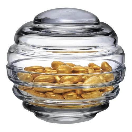 Конфетница 15 см Nude Glass Nest прозрачная