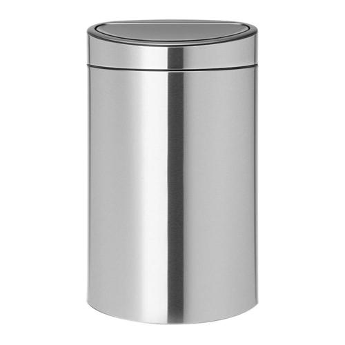 Мусорный бак 40 л Brabantia Touch Bin стальной