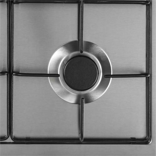 Газовая варочная панель 60х51 см LEX Fullmetall GVS 644-1 IX стальная